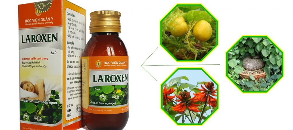 Siro thảo dược Laroxen Học Viện Quân y
