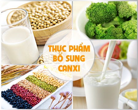Những thực phẩmgiupsp bổ xung canxi cho bé