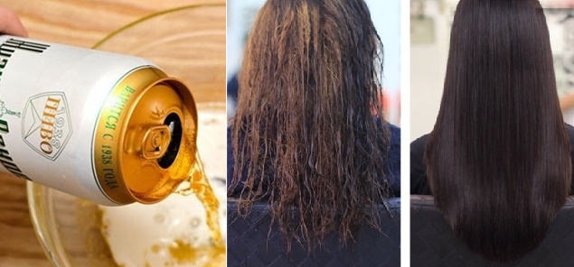 Ủ tóc bằng bia 