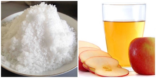 Phương pháp giảm mỡ bụng bằng muối hột rang và giấm táo