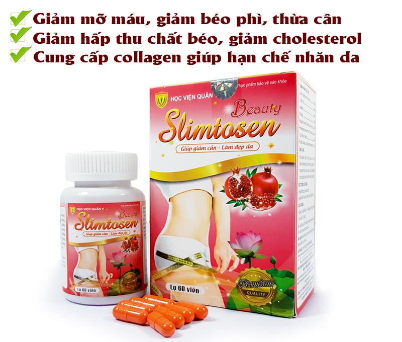 Giảm cân hiệu quả với Slimtosen Beauty