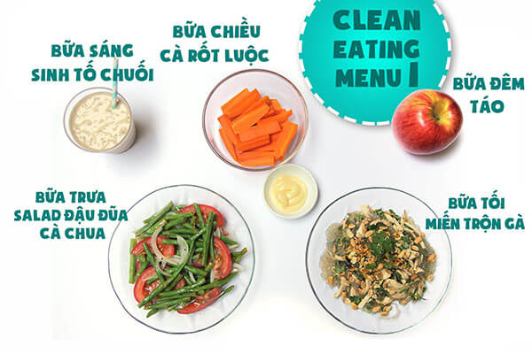 Thực đơn giảm cân cấp tốc trong vòng 1 tuần
