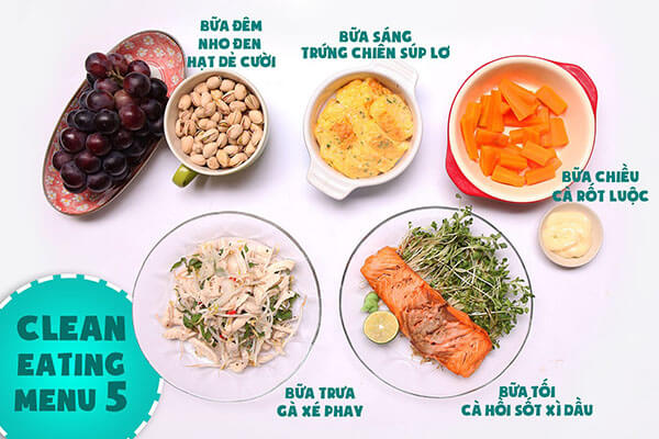 Thực đơn giảm cân cấp tốc trong vòng 1 tuần