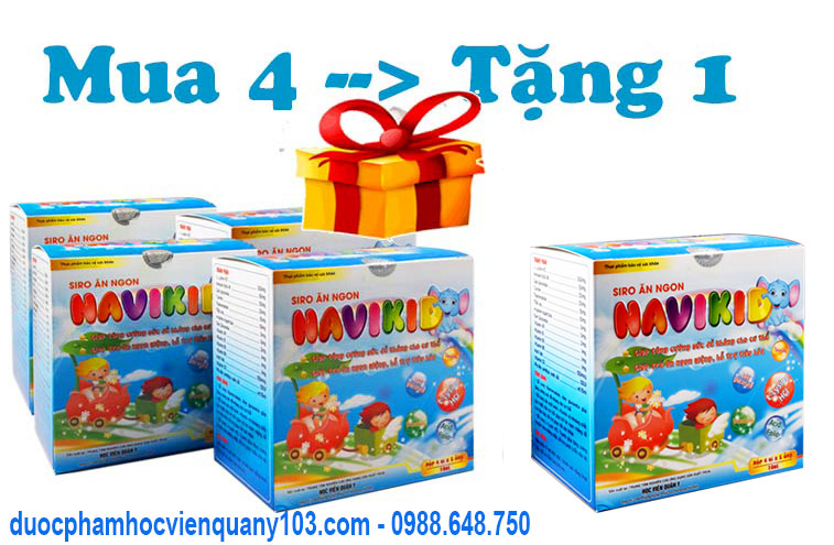 Khuyến mãi chưa từng có khi mua Siro Navikid Học Viện Quân Y