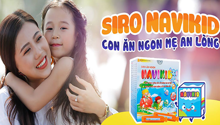 Siro ăn ngon Navikid Học Viện Quân Y ngọt ngào như vòng tay của mẹ