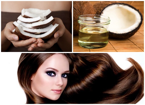 Dùng các loại mặt nạ dưỡng tóc như dầu dừa   sẽ giúp tóc chắc khỏe và nhanh mọc trở lại  hơn