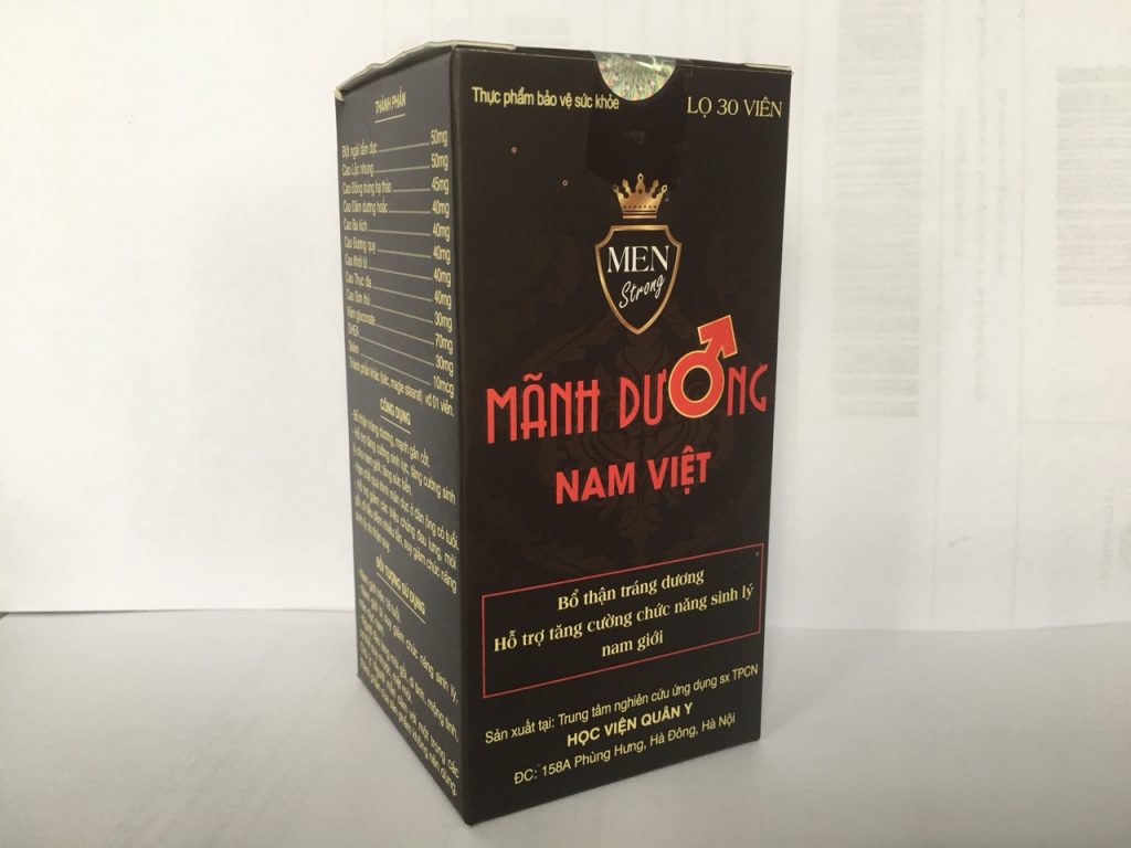 Mãnh dương nam việt sản phẩm học viện quân y