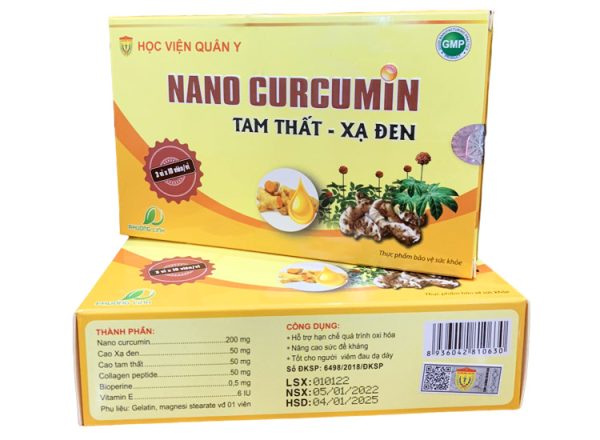 Nano Curcumin Tam That Xa Den Hoc Vien Quan Y Thanh Phan