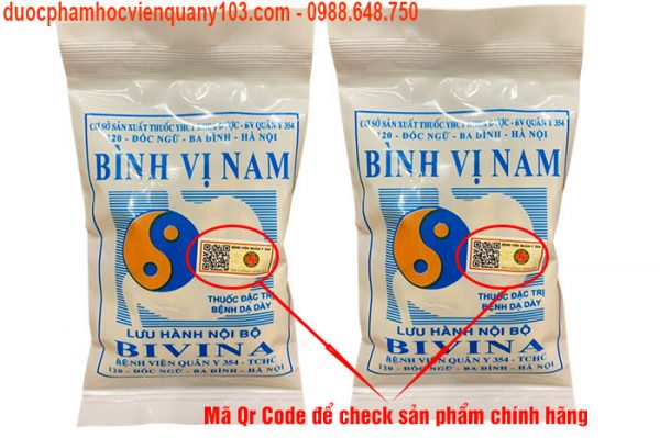 Check San Pham Chinh Hang Thuoc Da Day Binh Vi Nam Benh Vien 354