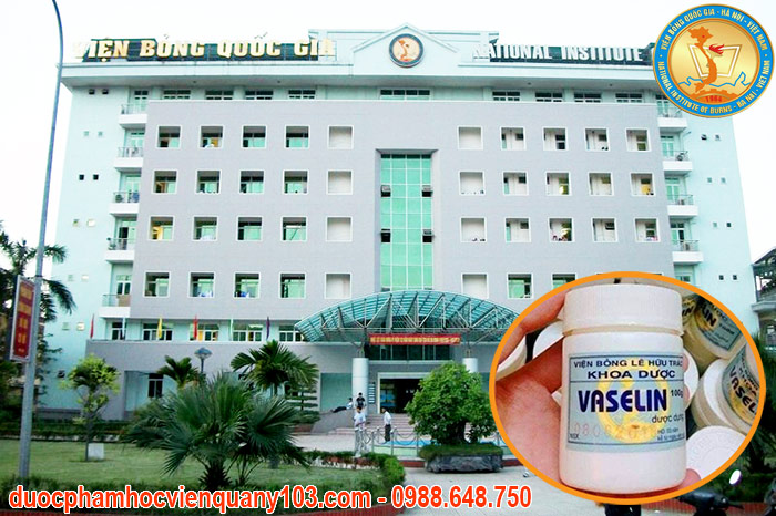 Kem nẻ Vaselin Viện Bỏng Quốc Gia - Học Viện Quân Y.