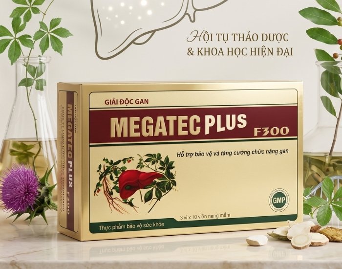Giải độc Gan Megatec Plus F300 Chính Hãng