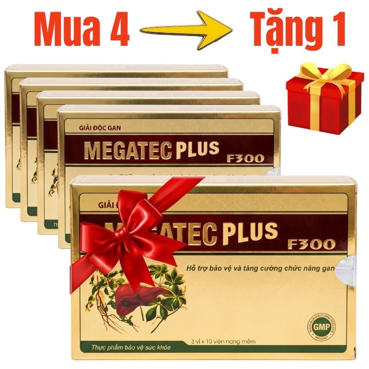 Giải độc Gan Megatec Plus F300 Chính Hãng 3 Giải độc Gan Megatec Plus F300 Chính Hãng 3