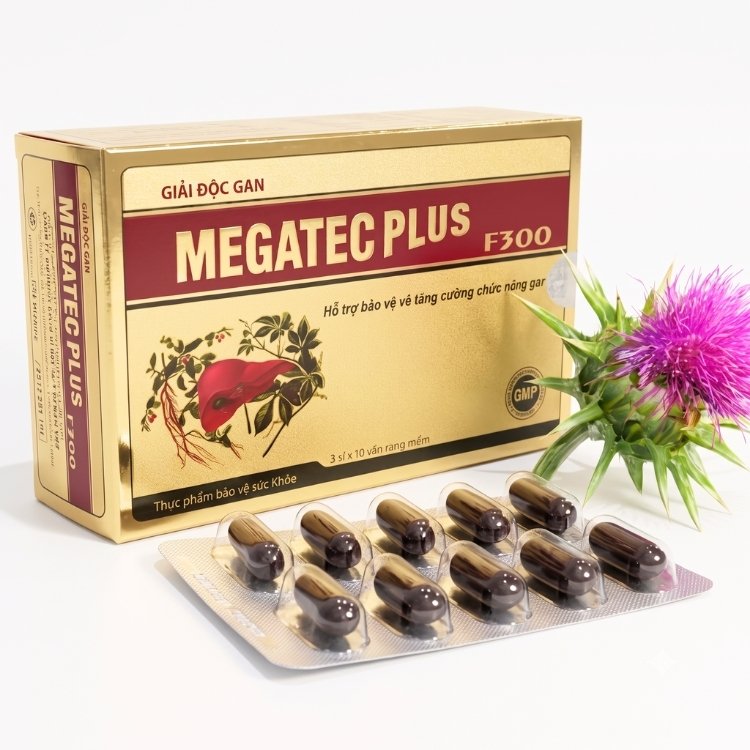 Giải độc Gan Megatec Plus F300 Chính Hãng 3