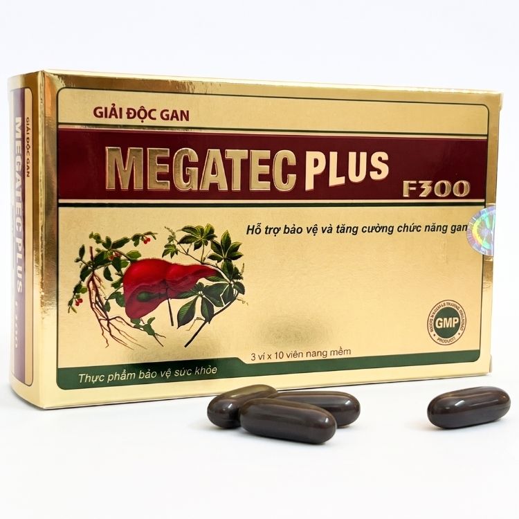 Giải độc Gan Megatec Plus F300 Chính Hãng 5 Giải độc Gan Megatec Plus F300 Chính Hãng 5