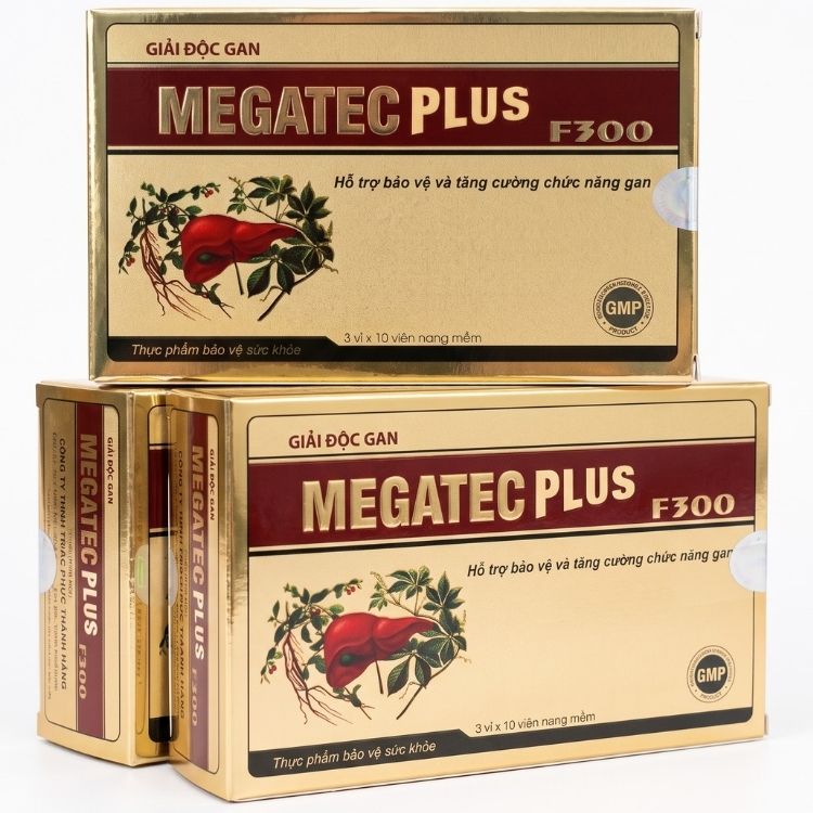 Giải độc Gan Megatec Plus F300 Chính Hãng 6