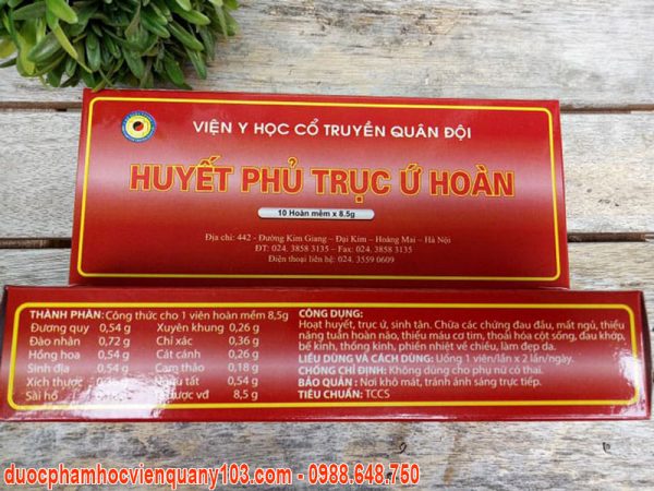 Huyet Phu Truc U Hoan Thanh Phan