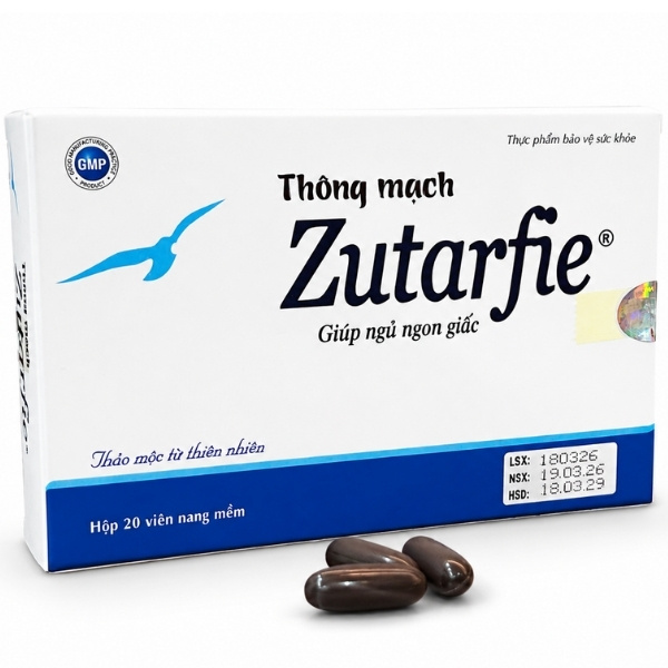 Thông Mạch Zutarfie Giúp Ngủ Ngon Và Tăng Tuần Hoàn Não 1 Thông Mạch Zutarfie Giúp Ngủ Ngon Và Tăng Tuần Hoàn Não 1