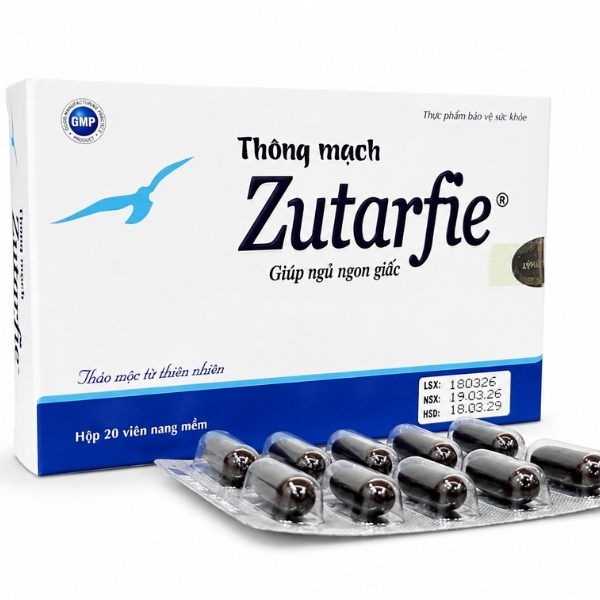 Thông Mạch Zutarfie Giúp Ngủ Ngon Và Tăng Tuần Hoàn Não 4 Thông Mạch Zutarfie Giúp Ngủ Ngon Và Tăng Tuần Hoàn Não 4