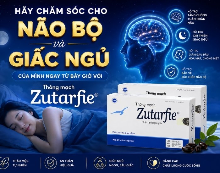 Thông mạch zutarfie giải pháp toàn diện cho não bộ và giấc ngủ của bạn