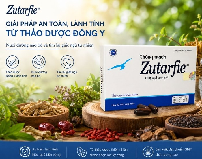 Thông Mạch Zutarfie Tinh Hoa Thảo Dược đông Y